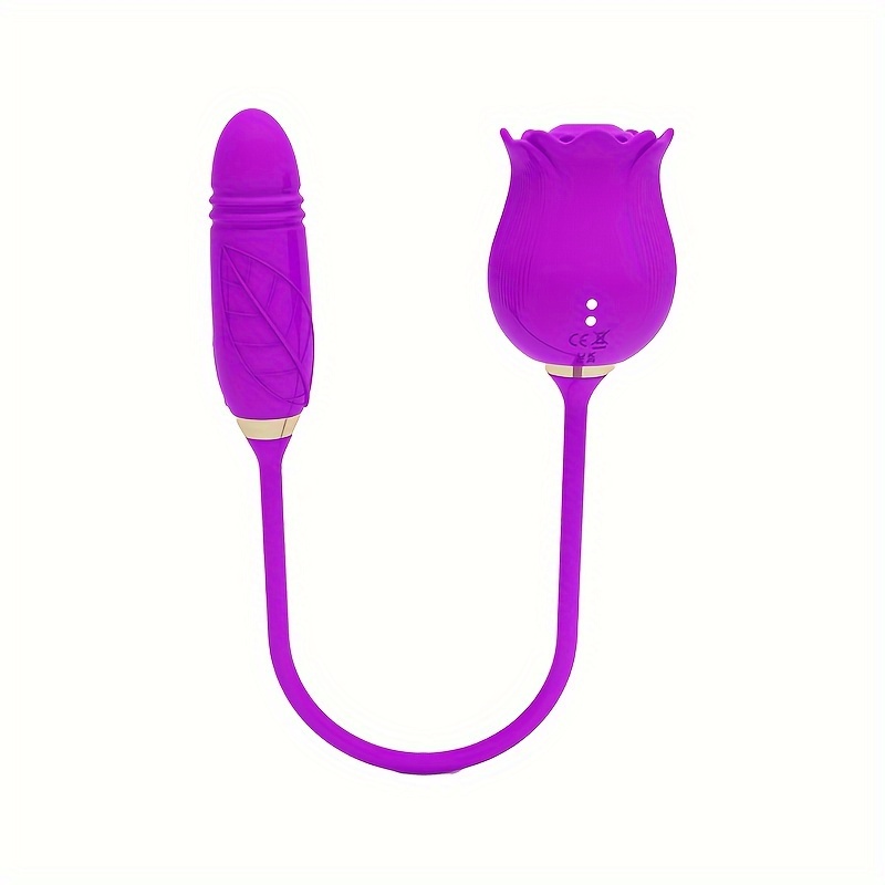 Rose Toy for Woman 2023 Upgraded Female Rose Toys Vibrator for Women-Purple  