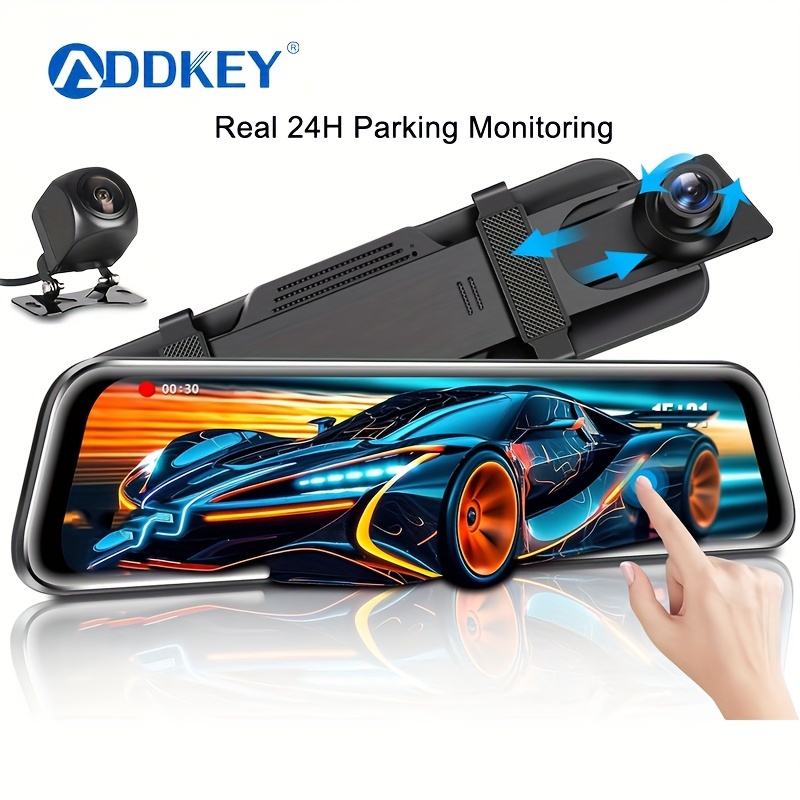  XTU 4K Dash Cam with WiFi/GPS and Magnetic Mount Built-in, Dash  Camera with Sony Sensor 1440P+1080P Dual Lens, Mini Size,Loop  Recording,Gesture Snapshot,Auto Recording (32G SD Card Included) :  Electronics