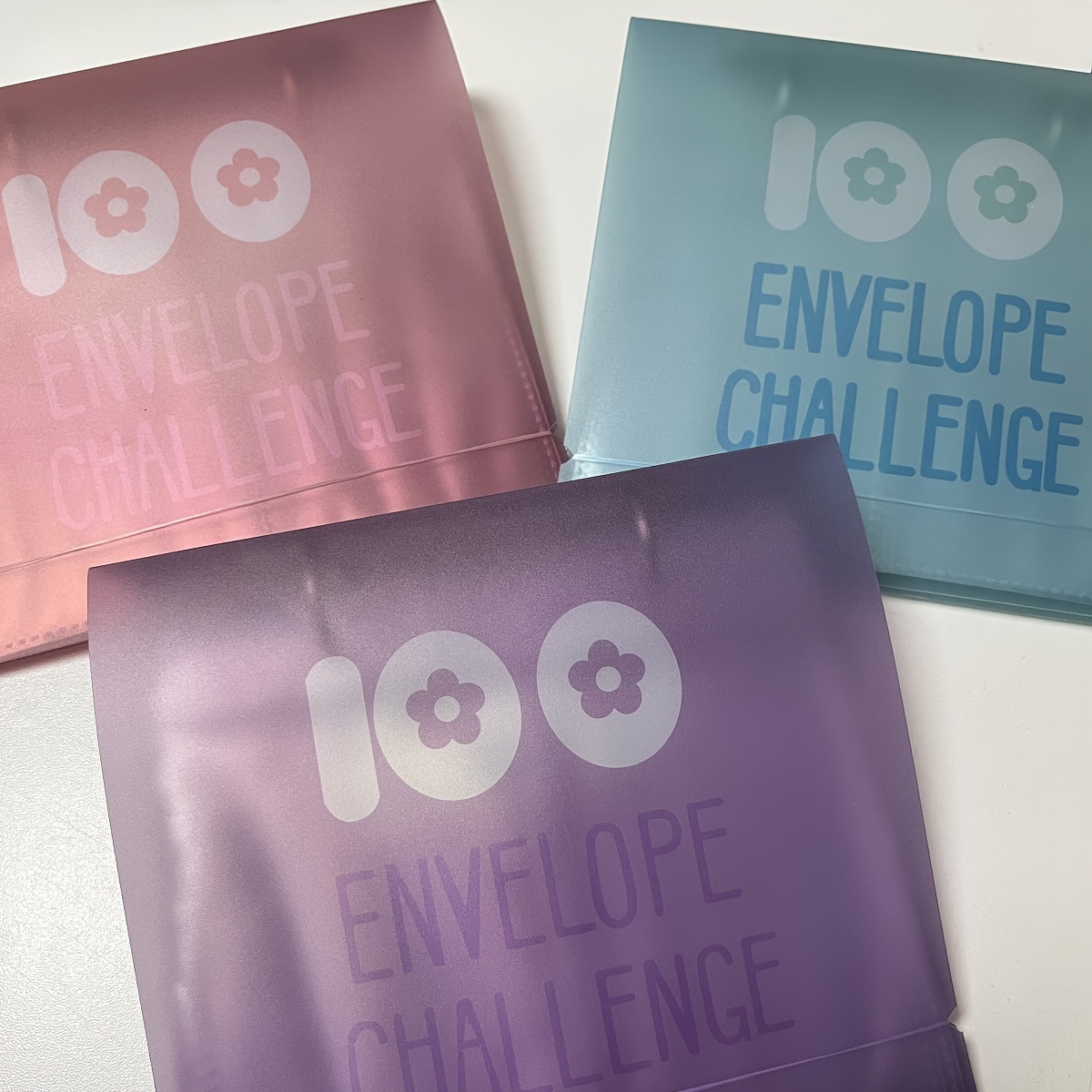 Classeur de défi de 100 enveloppes, moyen facile et amusant d