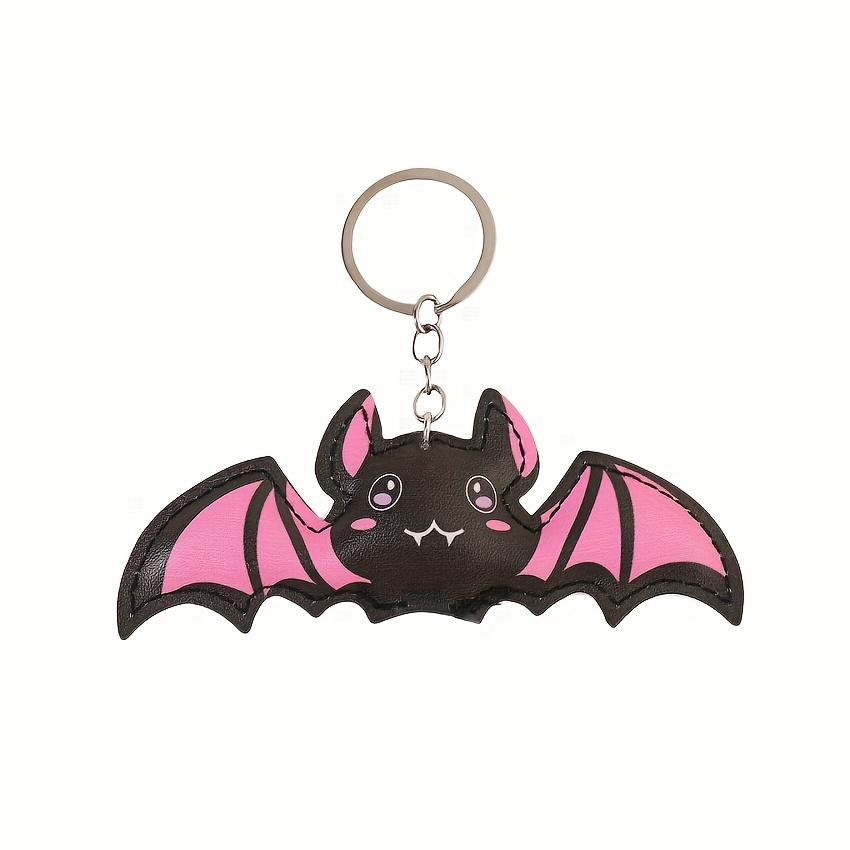 Cute Keychain Black White, Pink Keychain Accessories