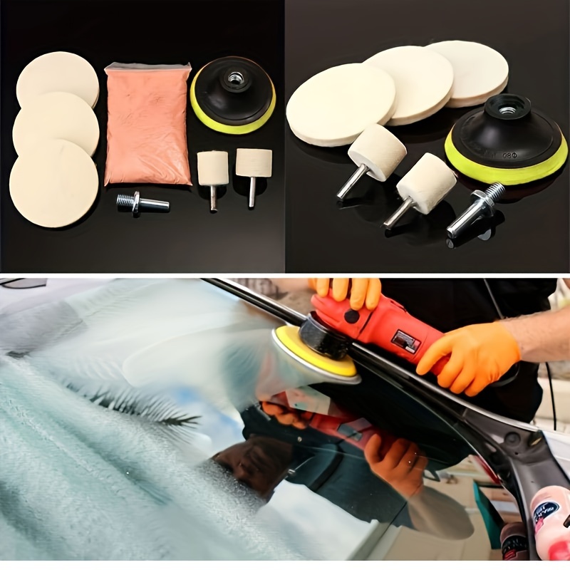 Cerium Oxide Glass Polishing Kit Windscreen Scratch Remover - Temu