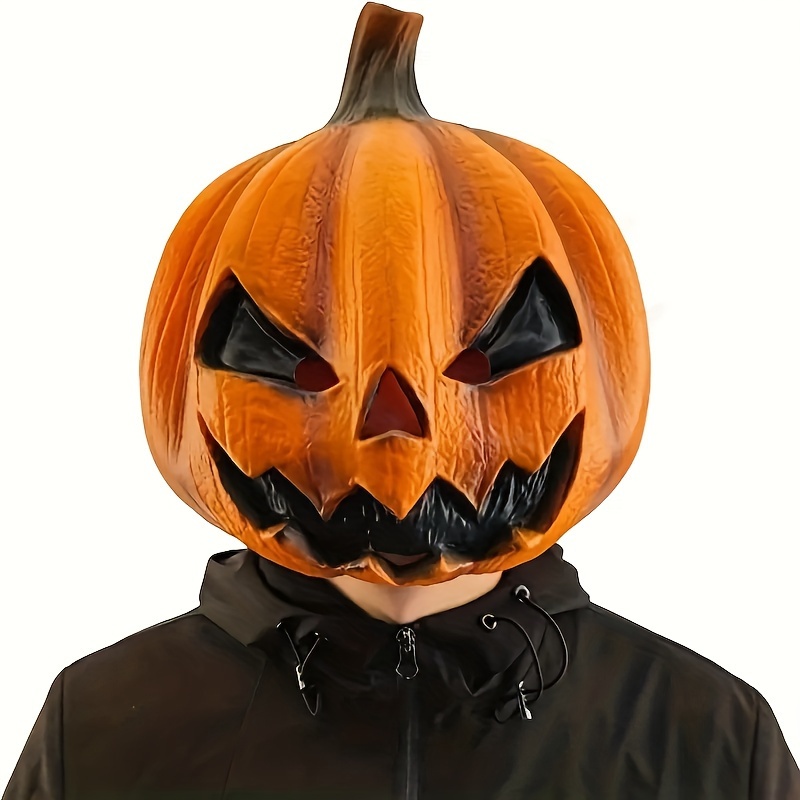 Party Masks Pumpkin Mask Halloween Devil Ghost Cospla Latex Headgear Terror  Props Pumpkin 230923 From Bian10, $10.16