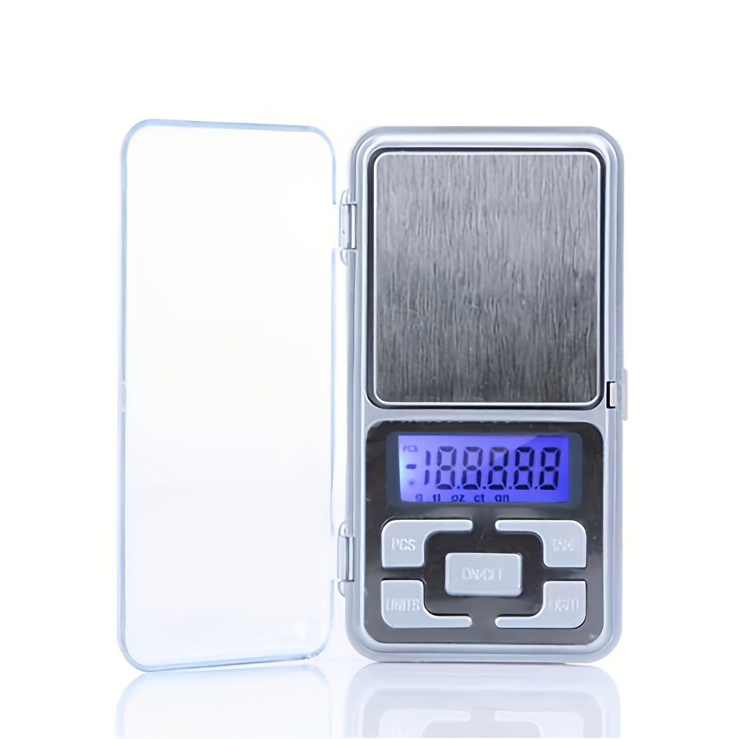 Electronic Pocket Scale 500g/0.01g Precision Jewelry Scale Balance for Diamonds and Gram Weight, Women's, Size: 4, Grey Type