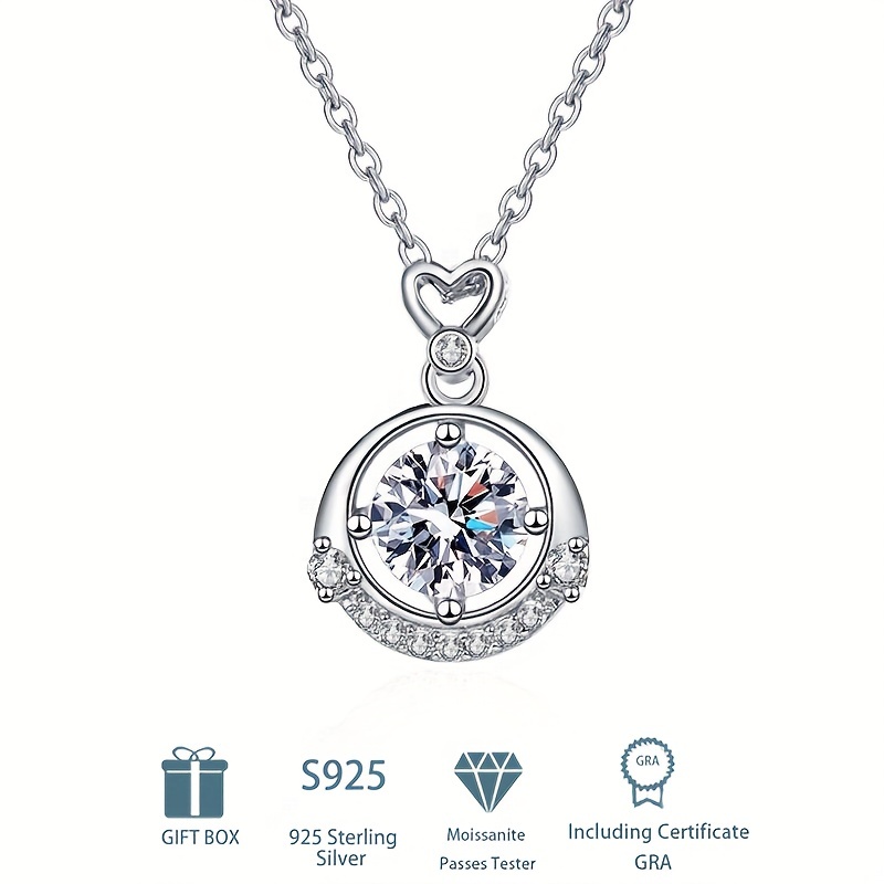 Collier Arbre De Vie Argent Sterling 925 J.MUEN - Pendentif 15mm Chaîne 45+5cm