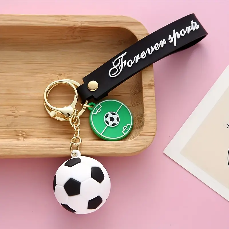 Mini Porte clés Ballon De Football Adapté Aux Hommes Qui - Temu