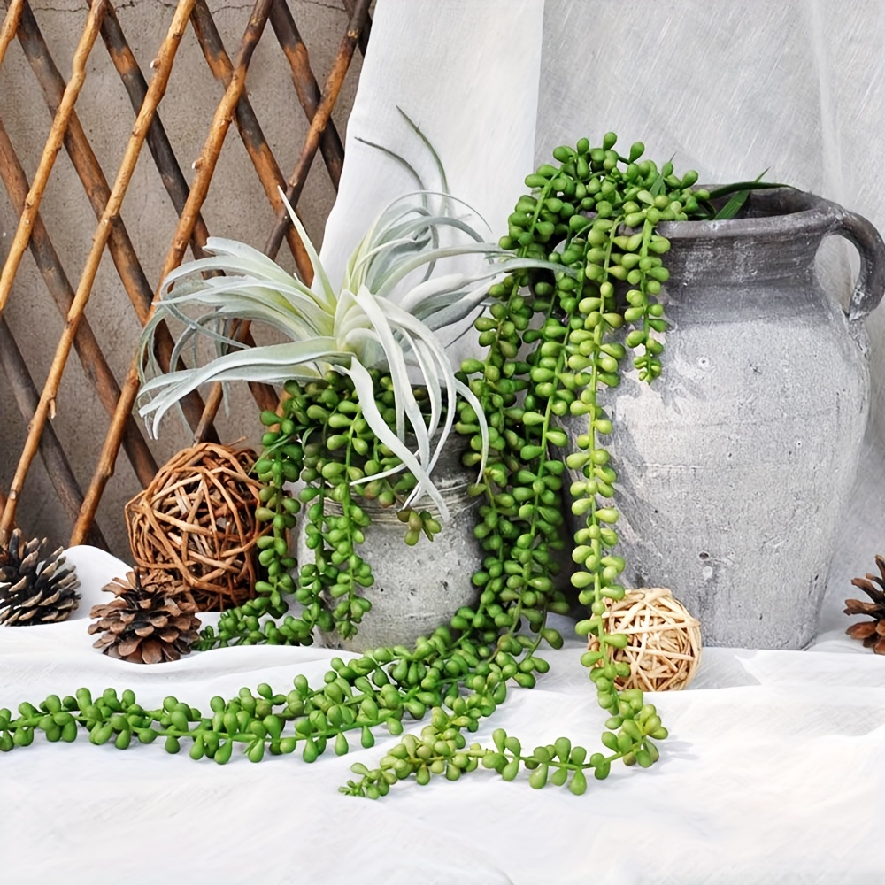 Wall Artificial String of Pearls Plant Primrue