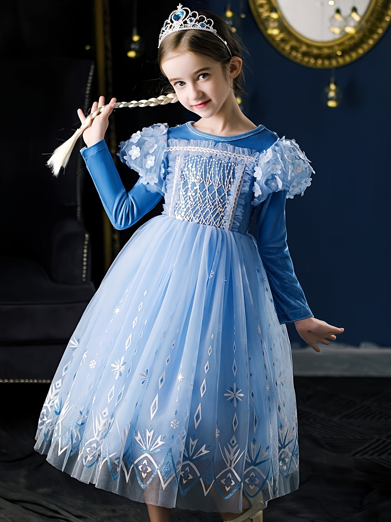 Princess hotsell snowflake dress