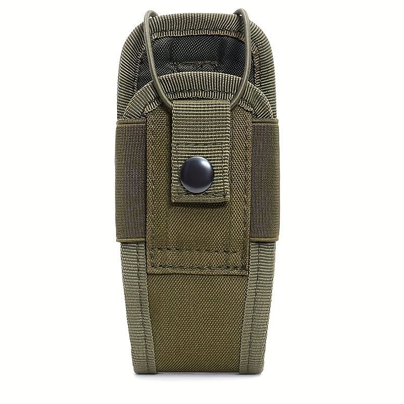 Tactical Molle Radio Holder Pouch Walkie Talkie Holster Nylon Waist Pack  Belt Magazine Mag Pouch Pocket Pocket Military Hunting