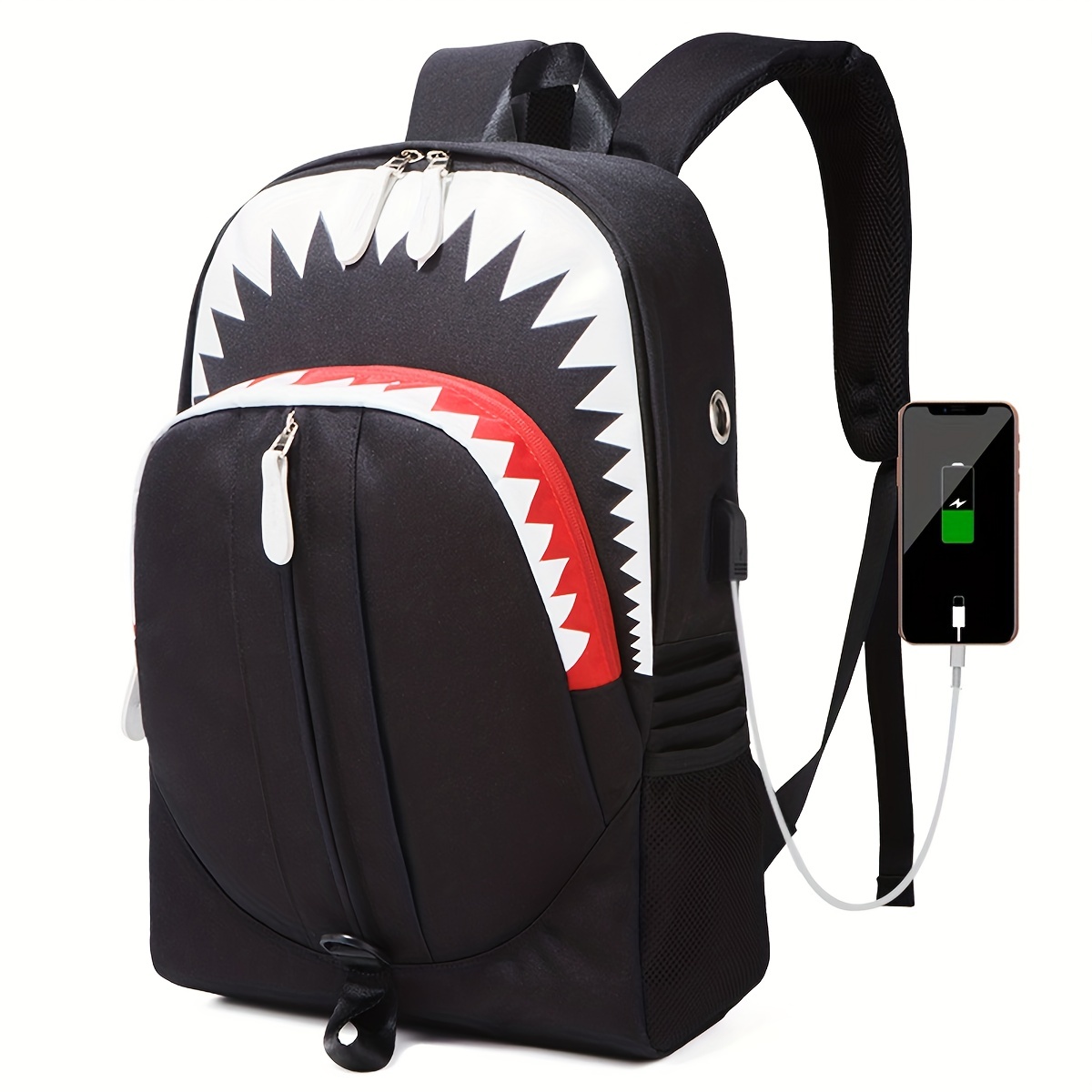Cartoon Ghost Messenger Bag Ugly Cute Casual Student Small Bag Halloween Handbag  Backpack - Temu