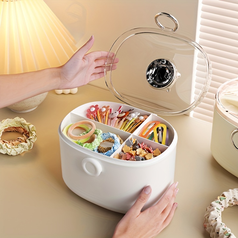 Hair Accessories Storage Box Hairpin Small Objects Finishing - Temu