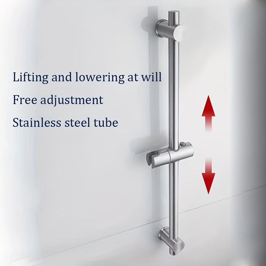 Stainless Steel Movable Adjustable Lift Rod Bracket Handheld - Temu