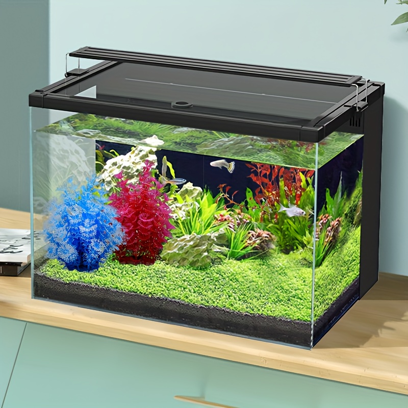 10pcs Decoración Acuario Mesa Arena Peces Decoración Plástico Simulación  Plantas Acuáticas Artificiales Flor Acuario Paisajismo - Mascotas - Temu  Spain