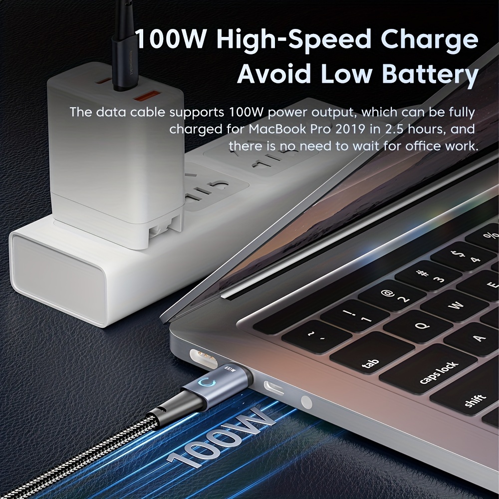 Toocki 100W USB Type C vers USB C câble PD chargeur de charge