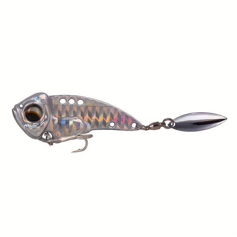 Rotating Metal Vib Fishing Lures Sequins Bionic Artificial - Temu