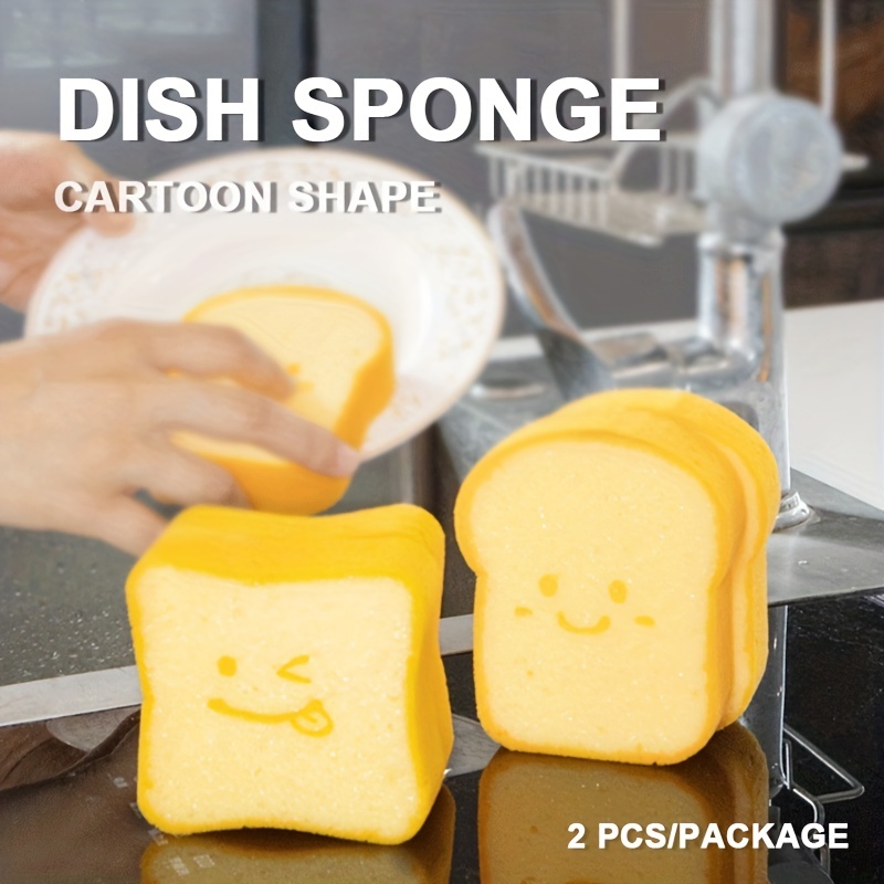 Washable Sandwich Shape Dishwashing Sponges For Pots And - Temu