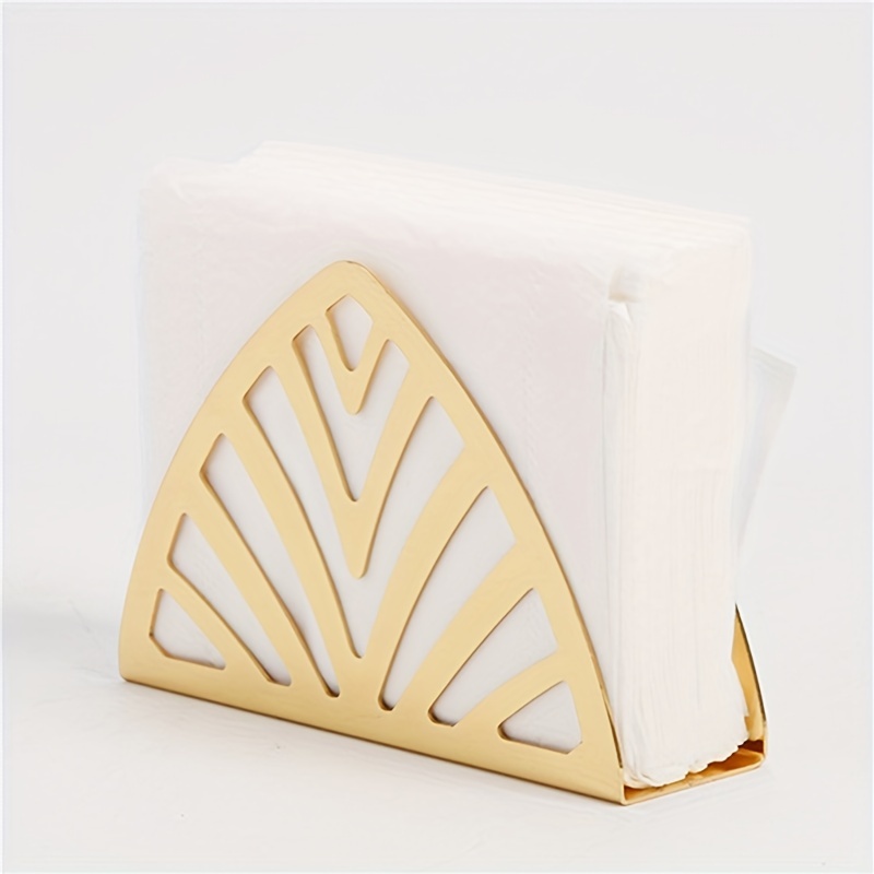 1pc Solid Wood Creative Vertical Tissue Holder, Cafe Hotel Restaurant  Desktop Napkin Holder, Simple Table Tissue Holder , Christmas Decorations