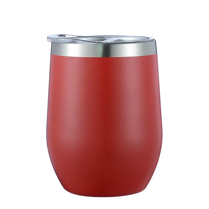 Stainless Steel Thermos Cup Double Layer Wine Cup 12oz Water