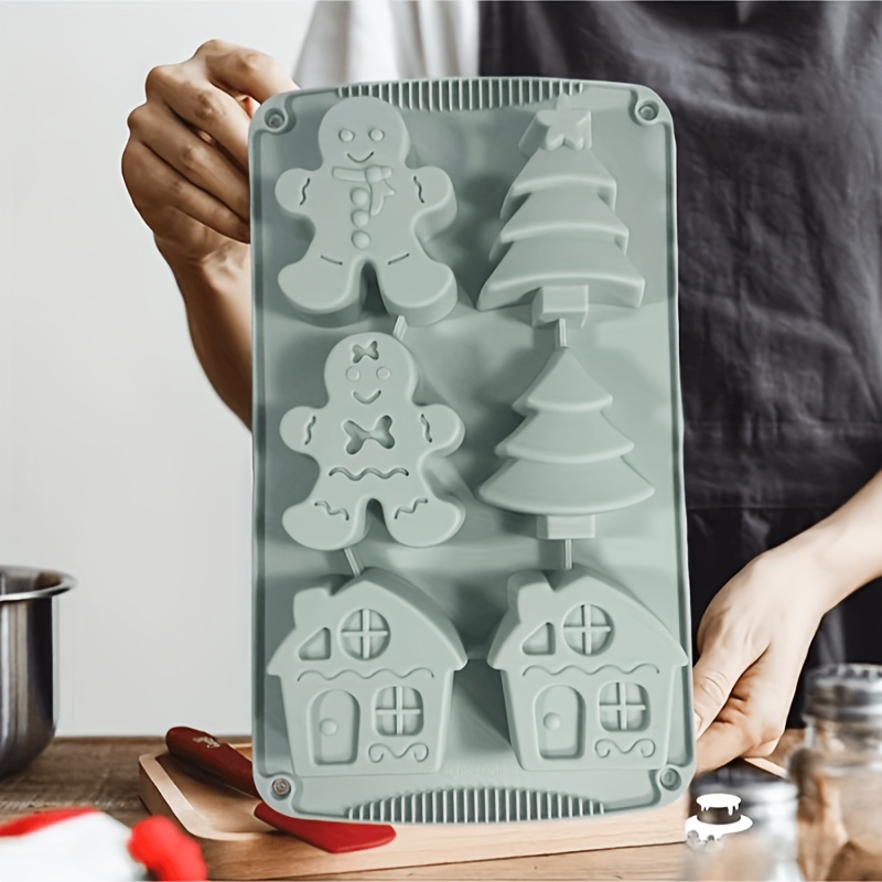 Moule en Pain d'Épice Maison de Noël de Silicone DIY Biscuits Outils de  Cuisson Translucides 3D Gâteau au Chocolat de Gécoration de - Cdiscount  Maison