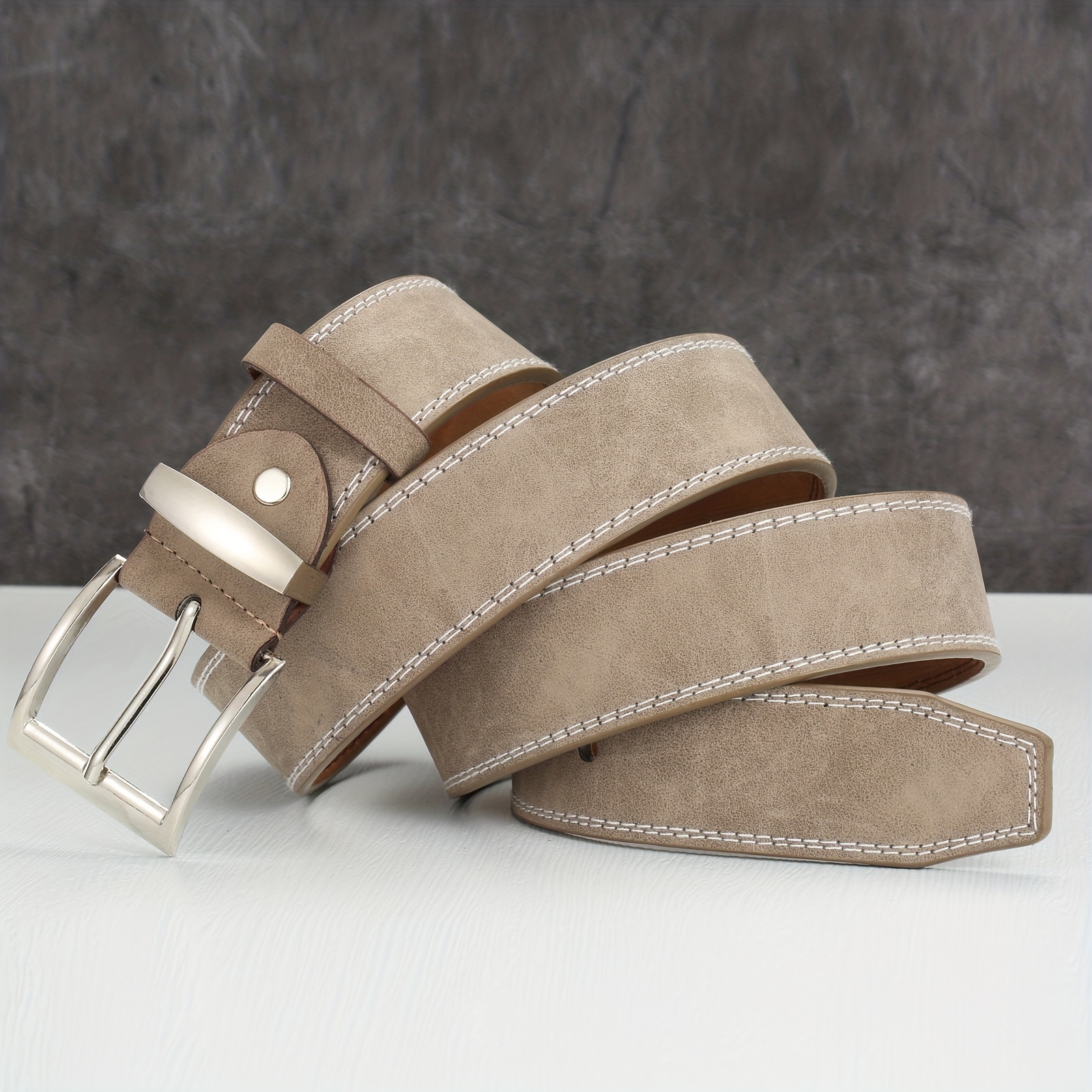 Men's Fashion Alloy Combination Buckle Trendy Versatile Belt
