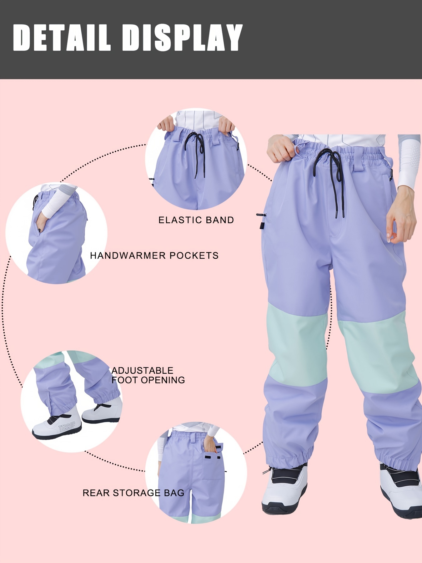 pantalones térmicos para nieve de mujer – Compra pantalones