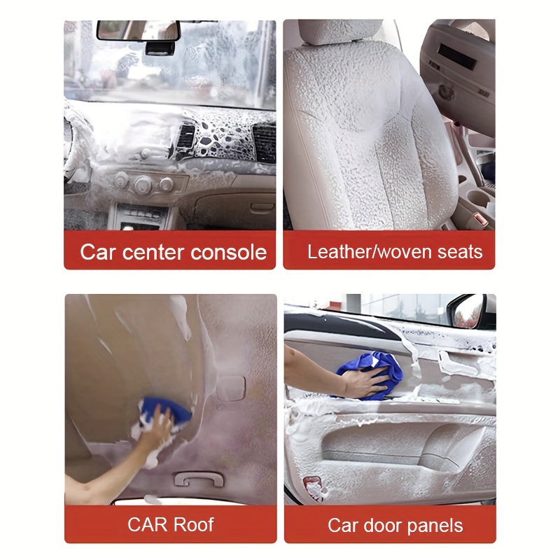 Multi functional Foam Cleaner Car Interior Supplies - Temu