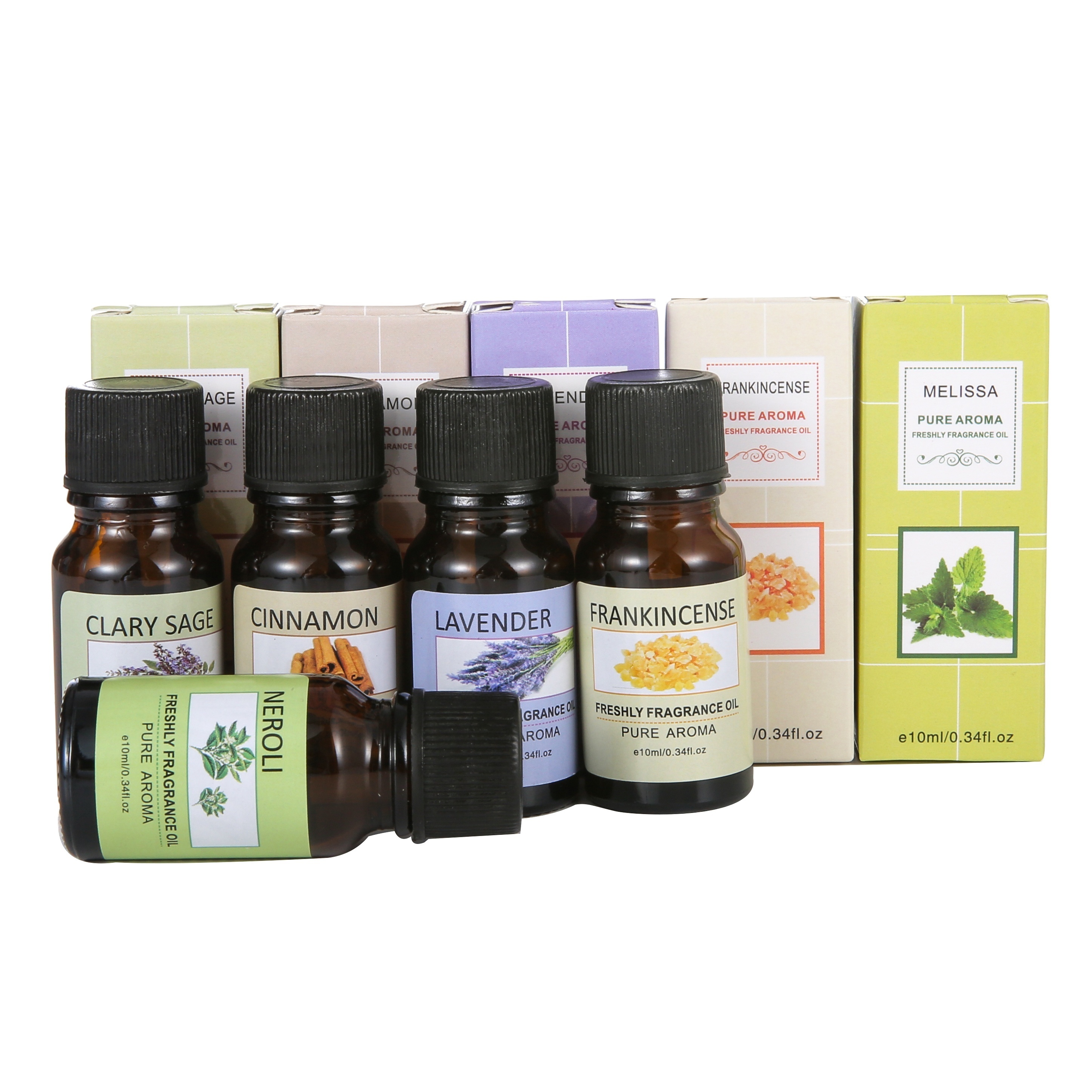 Fruity Essential Oils Set - Top 14 Fragrance Oil for Diffusers, Candle Making Includes Strawberry, Apple, Pineapple, Cucumber Melon, Cherry, Mango, Le