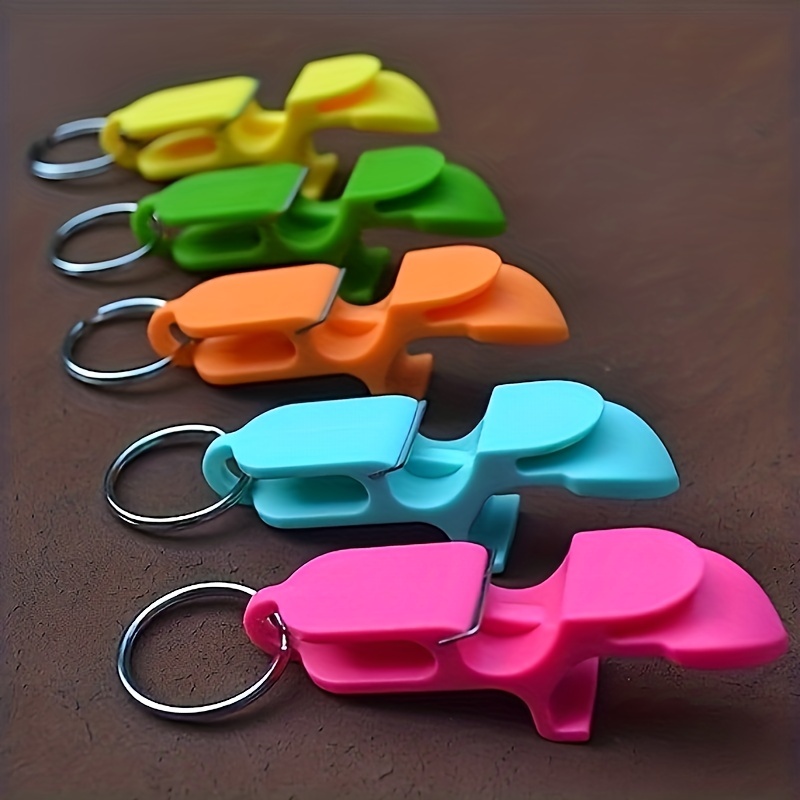 Portable Beer Bottle Opener Keychain Mini Pocket Aluminum Alloy Beverage Beer  Bottle Opener Wedding Party Favor Gifts