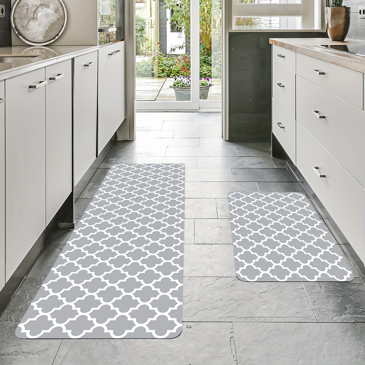 Super Absorbent Floor Mat Quick Drying Bathroom Mat Non-slip Floor Door  Carpet Easy To Clean Home Oil-proof Kitchen Mat 40*60cm