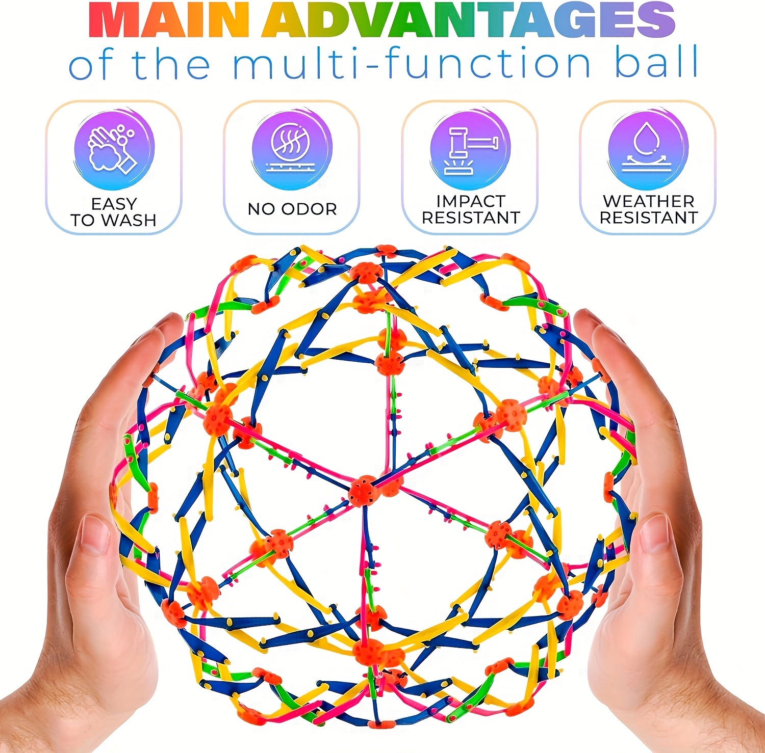 Expanding Ball Sphere Anxiety Relief Ball For Adults Sensory - Temu
