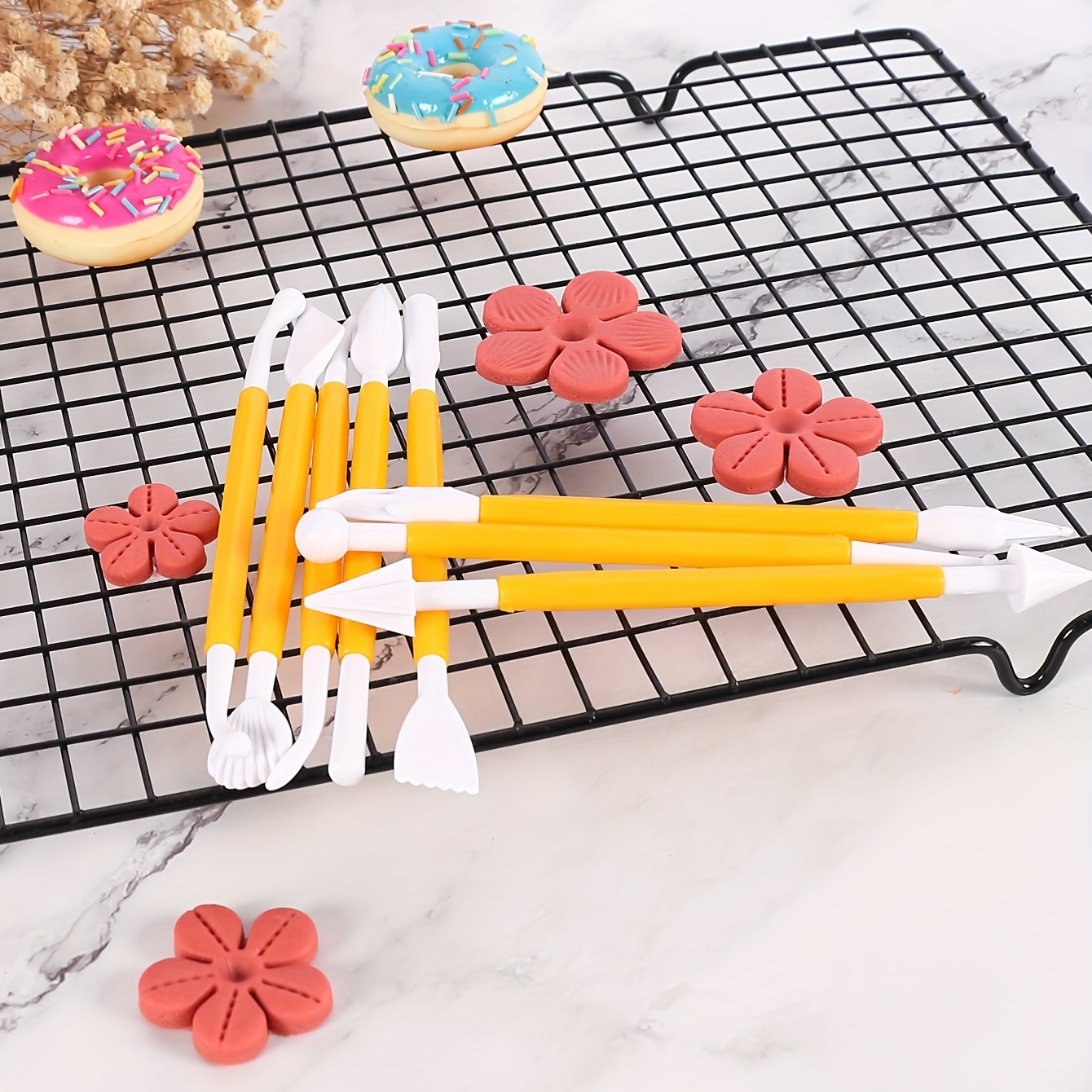 33PCS Plastic Cookie Cutter Plunger Cake Fondant Cutter Tools Set - China  Fondant Tools and Fondant Cutter Tools price
