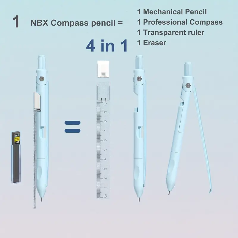 The Third Generation Multifunctional Compass Pen Automatic - Temu