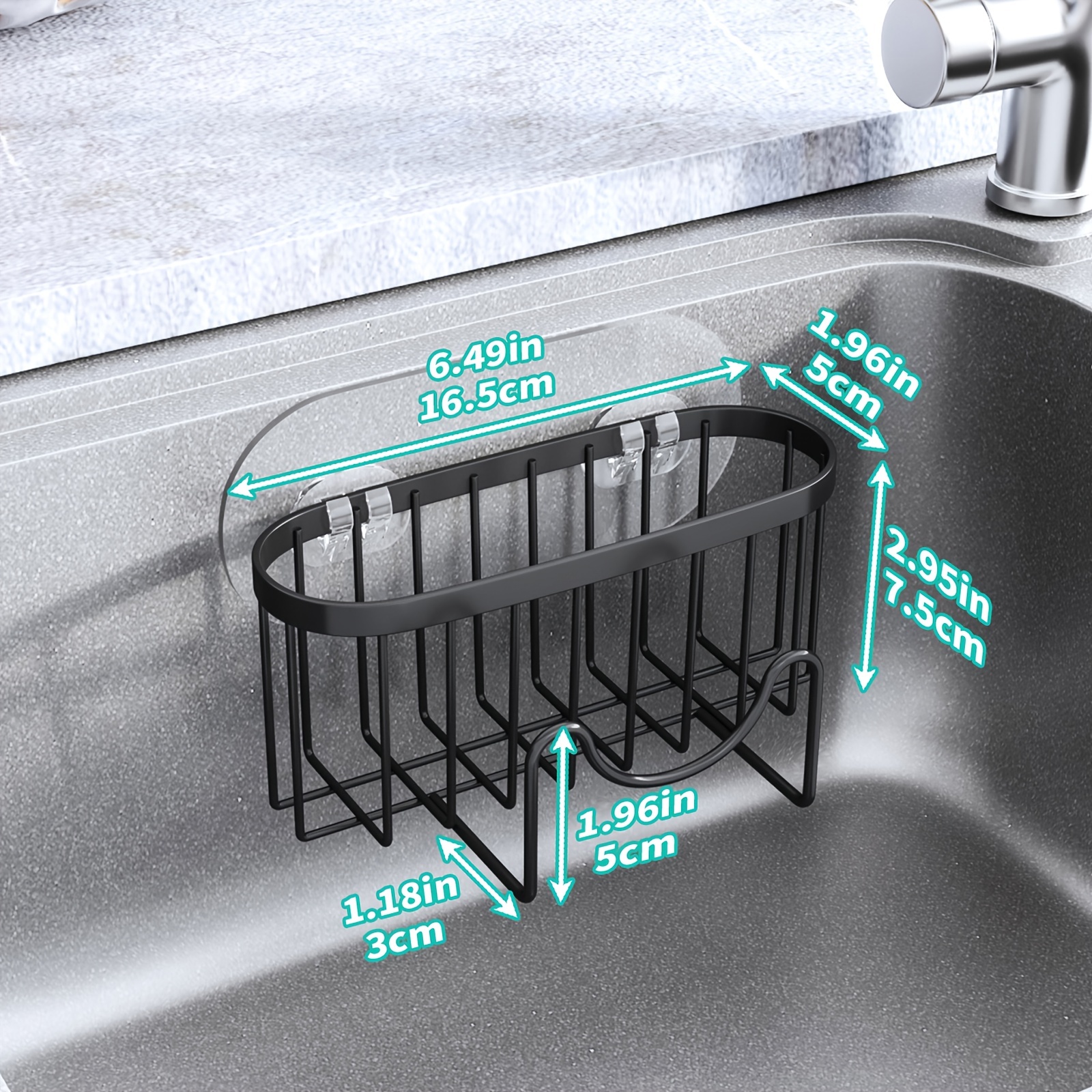 Kitchen Rack Sink Sponge Drainage Rack Storage Rack