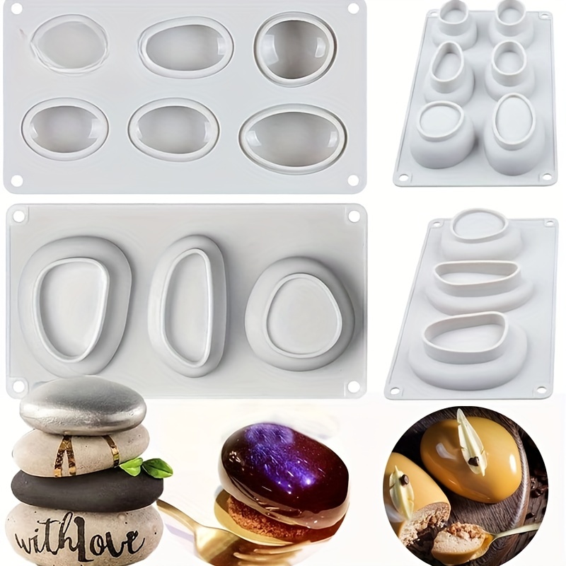 Round Cake Decorating Moulds Silicone Mold Cake Mold Silicone Baking Tools  for Cakes Mousse Soap Molds 3D Cake Tray Baking Pan