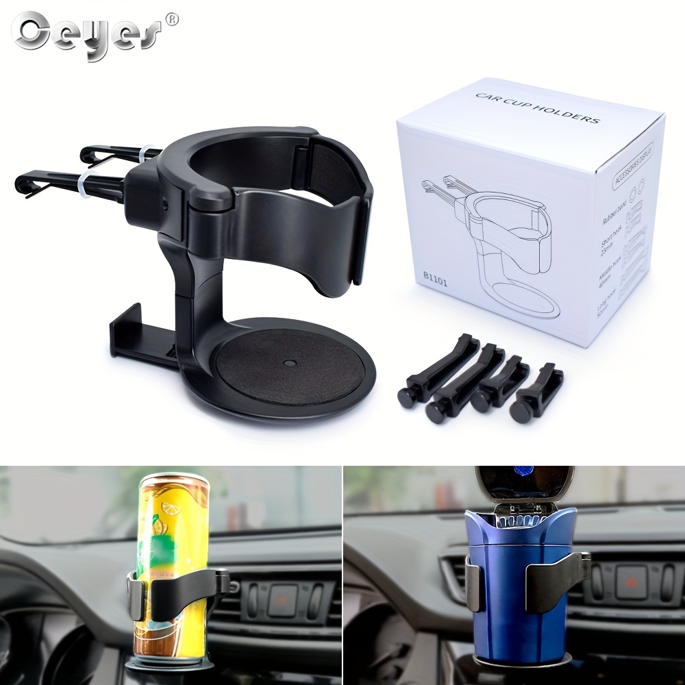 EACHPT Car Cup Holder, 2 Pcs Air Vent Cup Holder for Car, Car Drinks Holder  Universal Adjustable Car Vehicle Cup Holder, with Car Ventile clips, Car Cup  Holder for Water Coffee Juice
