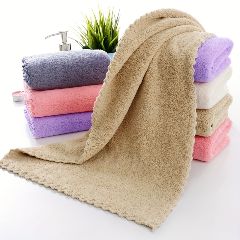 Super Absorbent Soft Cotton Hand Towel Quick Dry, Super Absorbent, Soft Hand  Towels, Great For Everyday Use - Temu