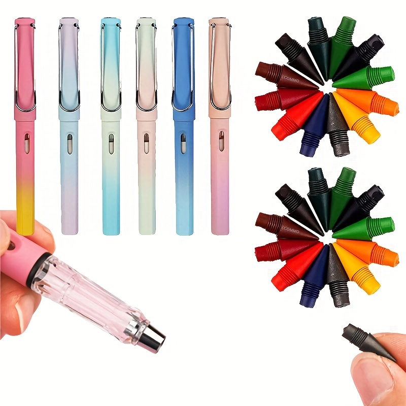 Gradient Pencil Erase Color Pencil Positive Color Pencil - Temu