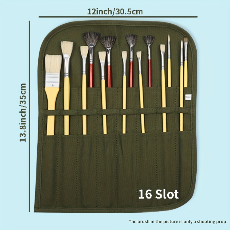 Transon Paint Brush Holder Organizer 49 Slots for Pens, Brushes, Marke