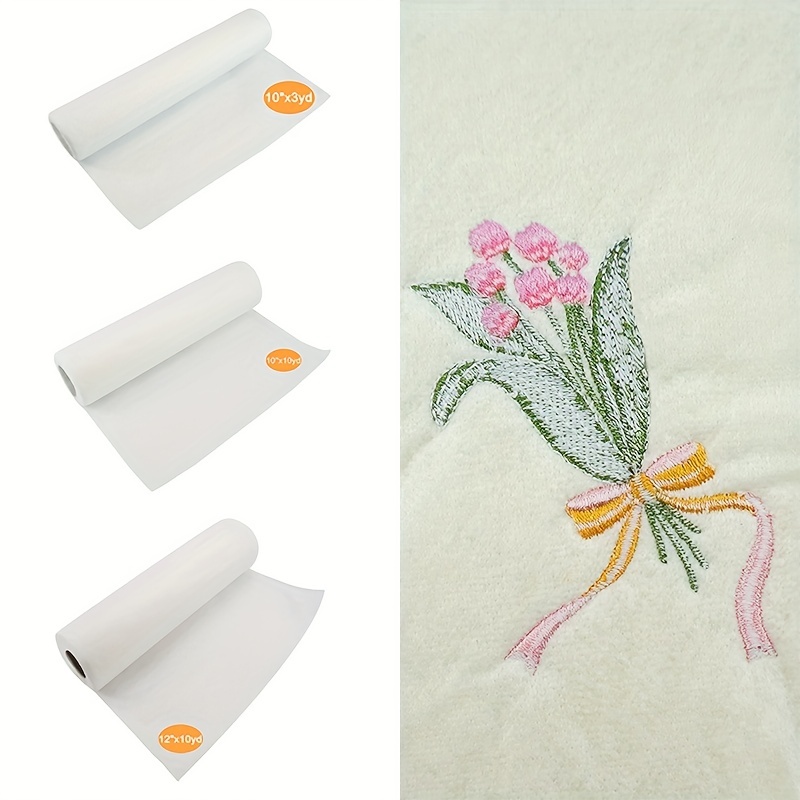 30Yd Wash Away/Water Soluble Embroidery Stabilizer Paper DIY Sewing Craft -  AliExpress
