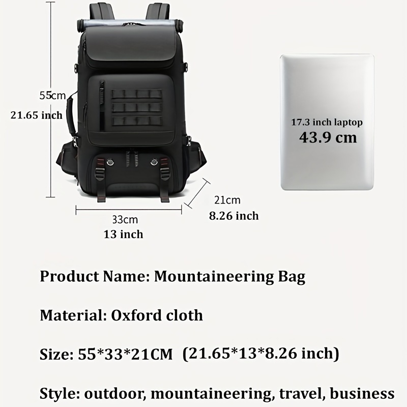 1pc Mochila Viaje Mochila Mano Duradera Bolsa Viaje - Temu