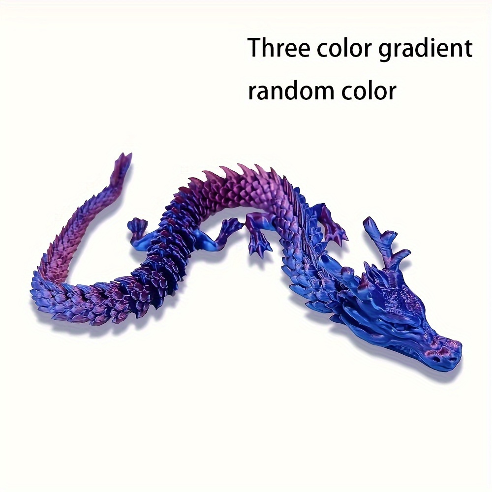 Laser 3d Printed Dragon With Articulated Joints Chinese - Temu