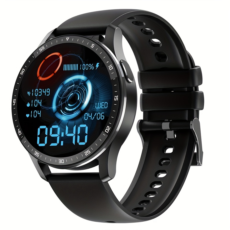 smart sports watch with built in earphone waterproof smart watchs call suitable for android and ios