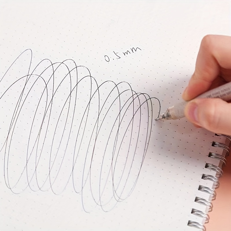 10 Add Gel Softline Note Pen (0.3 FINE LINER TIP) BLACK, Smooth writing