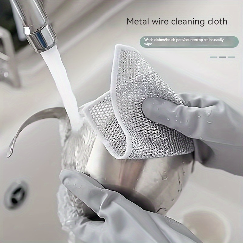 Dishwashing Cloth Mesh Cloth For Kitchen Stove Dishwashing - Temu