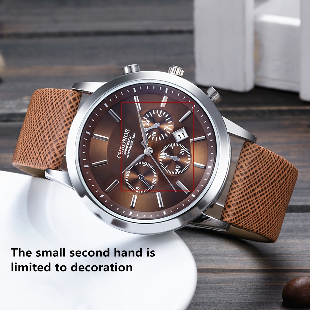 Chronos Fashion Mens Watch Multifunctional Decorative Sports Fully