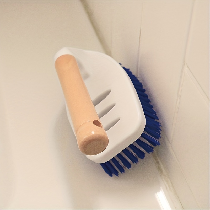 Cleaning Brush, Manual Stiff Bristles Cleaner Brush, Scrub Brush For  Bathroom And Kitchen Crevice, No Dead Corner Cleaning Brush, With Handle  For Tile Floor - Temu