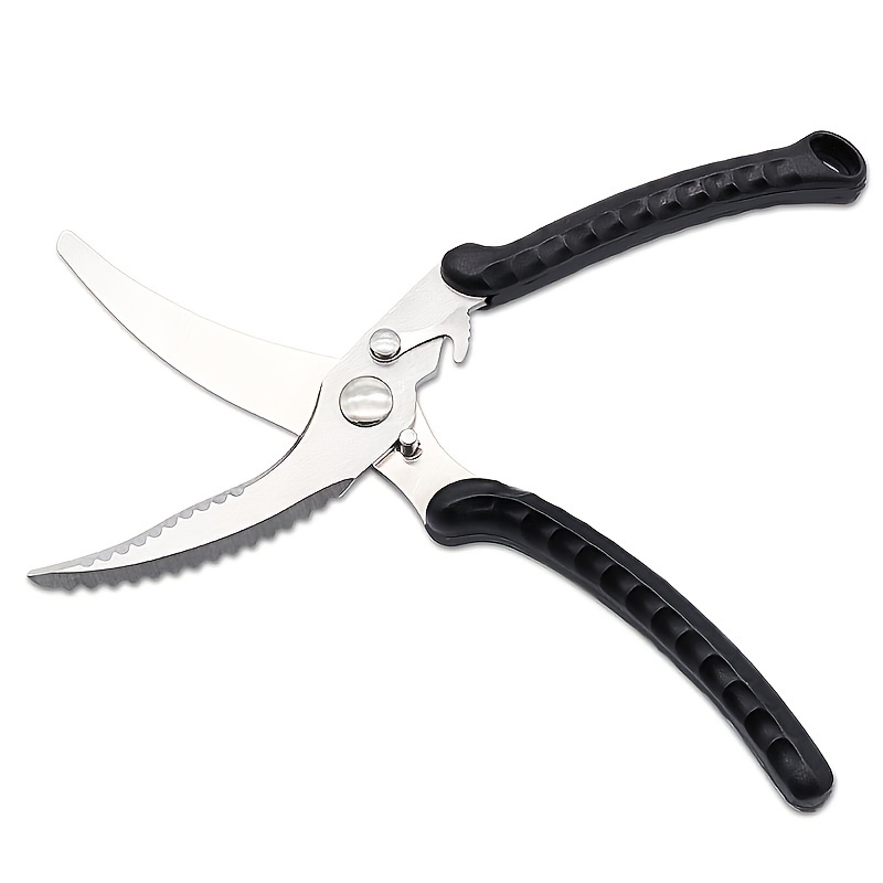 Poultry Shears Heavy Duty Kitchen Shears With Serrated Edge - Temu