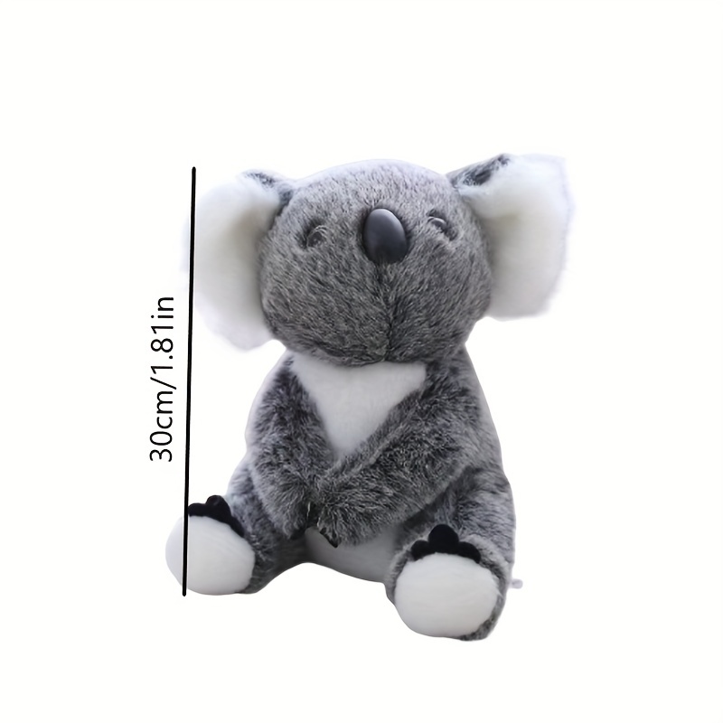 Multi spec White/gray Cute Koala Koala Plush Toy Doll - Temu