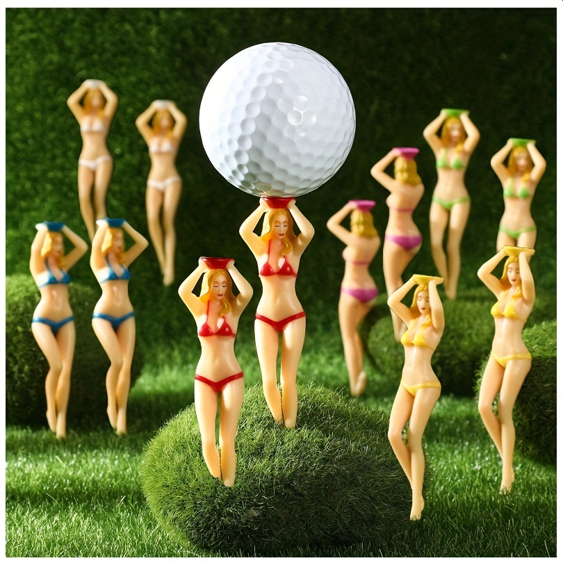 12pcs Golf Tees Lustige Golf Tees Martini Golf Tees Frauenförmige Golf Tee  Lady Bikini Girl Golf Tees Lustige Golf Ballhalter
