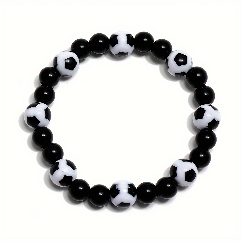 E-shop Minimalistisches Accessoire im neuen Stil, Fußball-Fan-Artikel-Armband, modisches Sport-Armband für Herren, Gedenkgeschenk