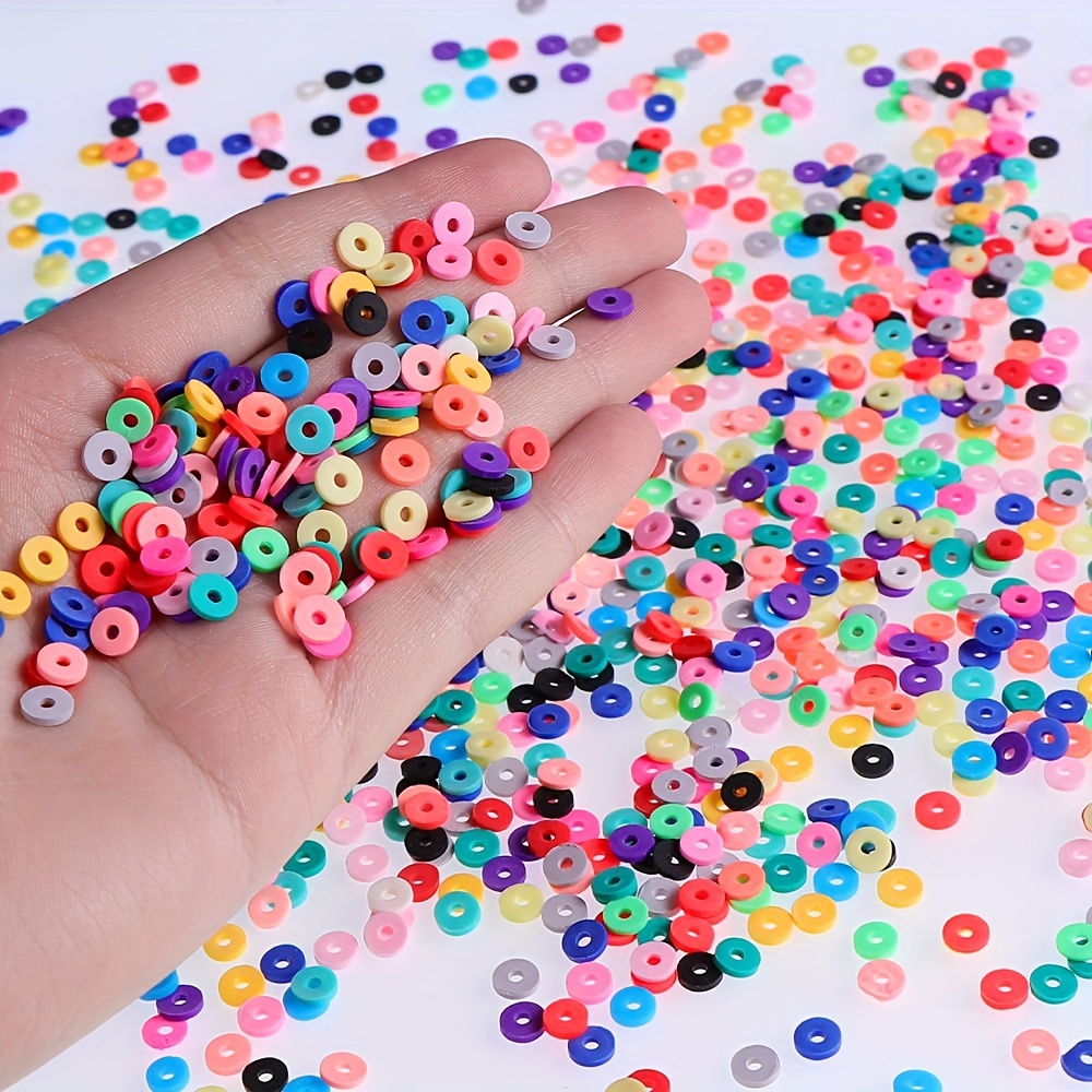 Polymer Clay Bead Set for Bracelet Making